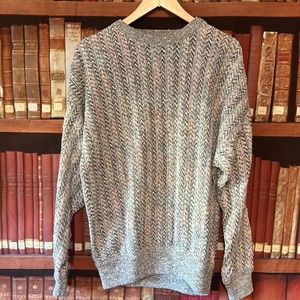 Taffy’s of‎ St Armands Vintage Rainbow weave Sweater